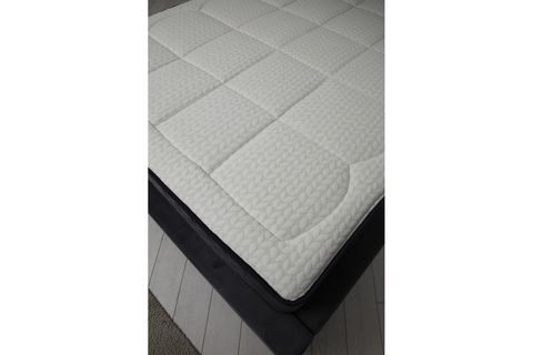 DELUXE SONATA ÇİFT KİŞİLİK BAZA+BAŞLIK+YATAK, ANTRASİT, 140X200