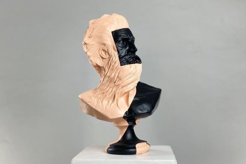 POSEIDON ORDINARY POP ART DEKORATİF ROMA YUNAN HEYKELLERİ