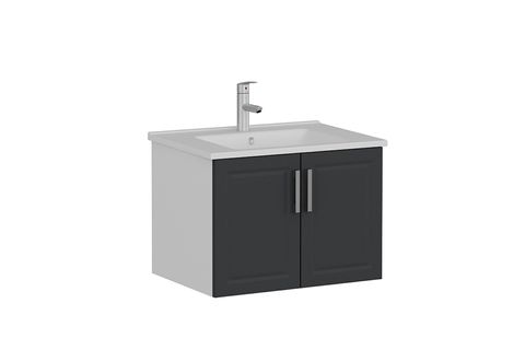 SANYA BANYO DOLABI ALT 65CM AS2K ETJ BEYAZ ANTRASİT