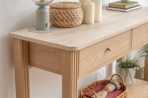 HAVEN ÇEKMECELİ DRESUAR, MEŞE TRAVERTEN