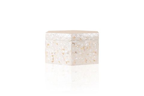THE MİA SEDEF ALTIGEN KUTU 24X21X12 CM TLC0076