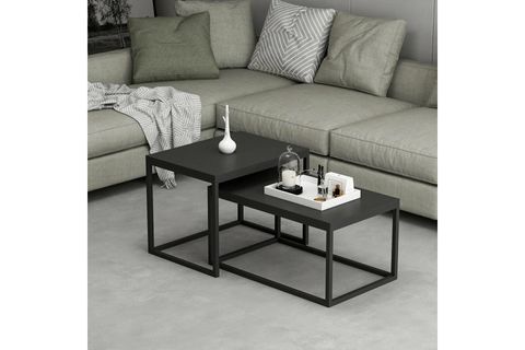 DECO METAL ORTA SEHPA, SİYAH