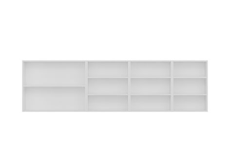 MİNAR 260 CM MUTFAK DOLABI BEYAZ 260-B1-ÜST MODÜL