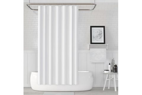 BANYO DUŞ PERDESİ, BEYAZ, 180X200 CM