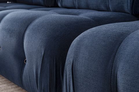 NEW BUBBLE MODULAR CORNER SOFA, NAVY, UK