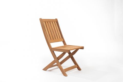 DOĞAL AHŞAP BALKON BAHÇE MASA GRANDE SANDALYE SETİ, KAHVERENGİ, 70X120 CM