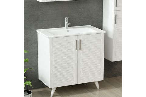 VERA BANYO DOLABI AY2K178, BEYAZ, 85CM