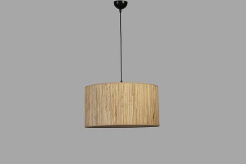 BAMBU 010 ABAJURLU TEKLİ SARKIT AVİZE