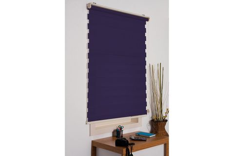 ZEBRA STOR PERDE MOR 120 X 200