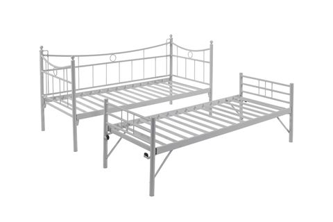 DAİLY DAYBED METAL YAVRULU KARYOLA, BEYAZ, 90X200