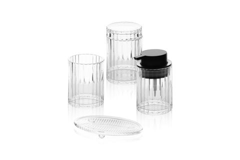 THE MİA VİNKA BANYO SETİ, 4 PARÇA, ŞEFFAF, 300 ML