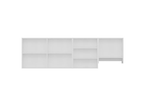 MİNAR 240 CM MUTFAK DOLABI BEYAZ 240-B8-ÜST MODÜL