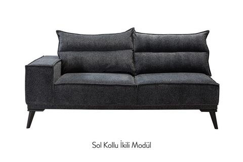 KRAFT U KÖŞE KOLTUK TAKIMI, ANTRASİT, SAĞ KÖŞE