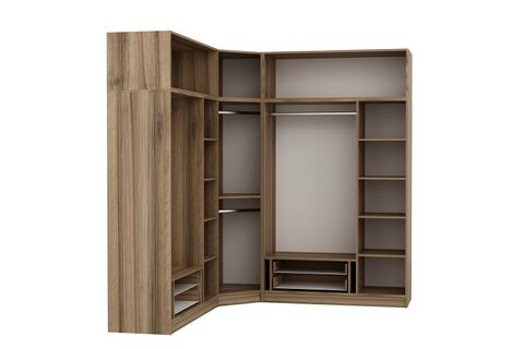 MİNAR KALE GARDIROP 1,  7 KAPAKLI,  ANTRASİT
