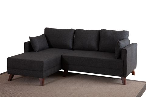 GLORİA MİNİ KÖŞE KOLTUK, ANTRASİT, SOL KÖŞE