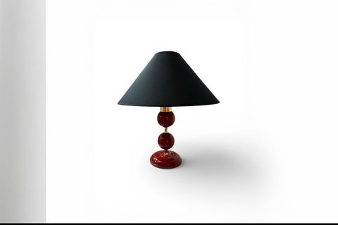 CLASS MASİF EL YAPIMI ABAJUR, SİYAH BAŞLIK