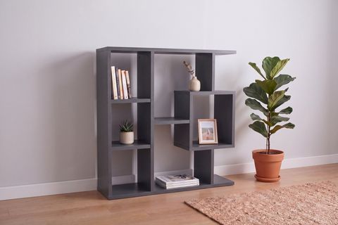 ENDA HOME YEGANE ÇİFT KULLANIMLI DUVAR RAFI ANTRASİT