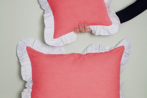 MAKİ İKİ ADET DEKORATİF MODERN YASTIK KILIFI, YAVRU AĞZI