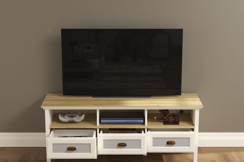 VALENA TV ÜNİTESİ, 3 ÇEKMECELİ 3 BÖLMELİ