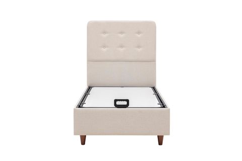 NOTTE BAZA VE BAŞLIK SETİ, KREM, 120X200