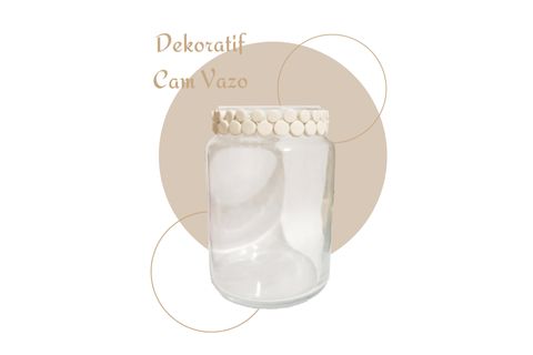 DEKORATİF VAZO ÖZEL TASARIM 14 CM