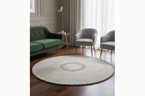 BOHEM DEKORATİF SALON HALISI, 100X100