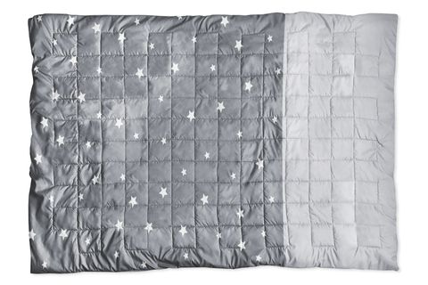 GRİ YILDIZ TEK KİŞİLİK KAPİTONELİ YATAK ÖRTÜSÜ