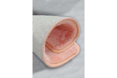 PLUSH DEKORATİF HALI, PEMBE, 100X200