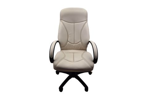 RİCCO YÖNETİCİ KOLTUĞU, DERİ, KREM