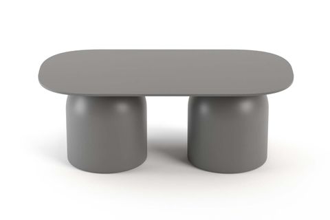 HARDY ORTA SEHPA, AÇIK PLATİN GRİ