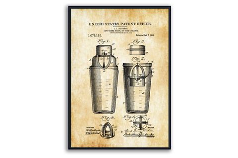 AHŞAP ÇERÇEVELİ VİNTAGE TABLO SETİ, BAR, 50X70