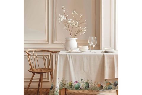 PASKALYA PAMUK MASA ÖRTÜSÜ, 150X150CM