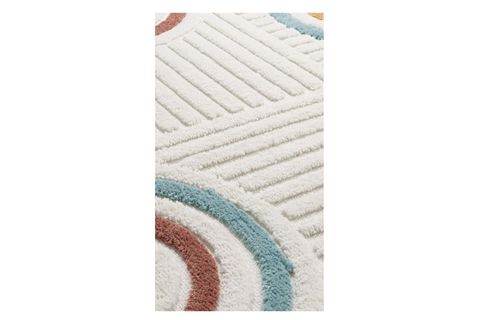 ELİT BUKLELİ MULTİ RENKLER YUMUŞAK PELUŞ POST SHAGGY SALON HALISI, B0691B, 160X230