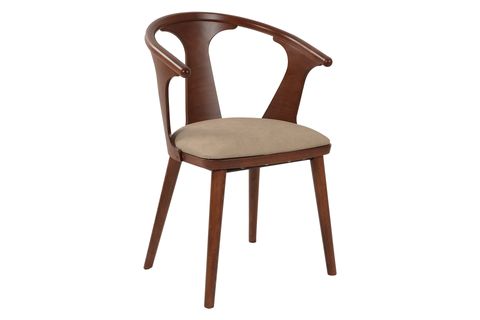 KOZZA HOME ELENOR SANDALYE, CEVİZ