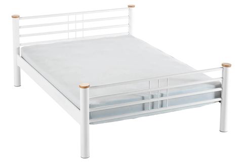 KAPPİS METAL KARYOLA, BEYAZ, 140X190