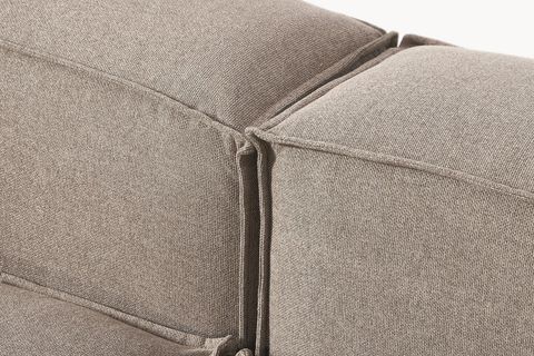 LENA ÜÇLÜ KETEN KOLTUK, KAHVERENGİ