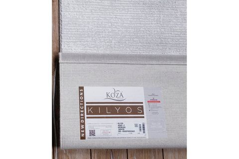 KOZA KİLYOS KREM GRİ AKRİLİK HALI 45563 80X50