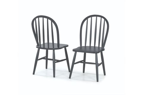 DAMLA SABİT MASA VE BANKLI SANDALYE TAKIMI, BEYAZ ANTRASİT, 125X80
