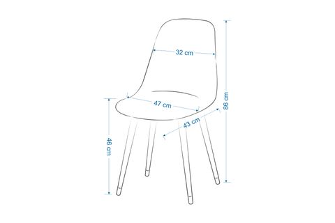 TİLİA SİYAH 4 SANDALYELİ BAHÇE BALKON BİSTRO SETİ, MİNT YEŞİLİ,  60X60 CM