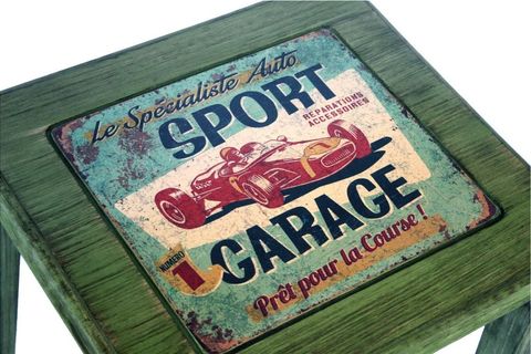 RETRO ZİGON SEHPA, ÜÇLÜ