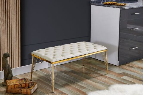MELİSA KAPİTONELİ BENCH, METAL AYAK