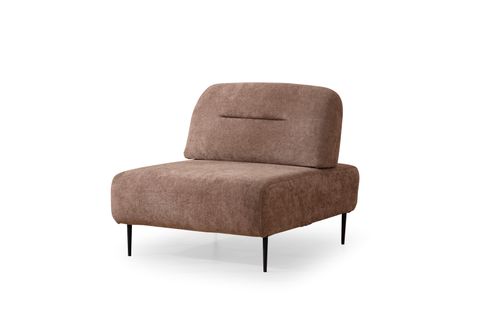 Köşe Koltuk, Kolsuz Tekli Modül, Sütlü Kahve