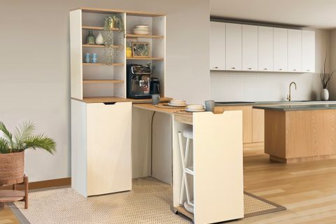 FOLDA KATLANABILIR MASALI KAHVE KÖSESİ TAKIM, KARİNA SEDEF, 90 CM