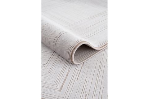 KOZA BERGAMA KREM HALI A6100A, 100X200