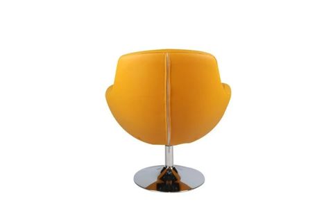 LİVA OFİS YUVARLAK AYAK SANDALYE, SARI