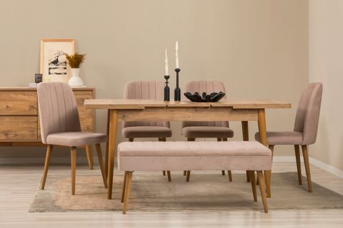 VİNA YEMEK ODASI TAKIMI, ATLANTİK SOHO TAŞ