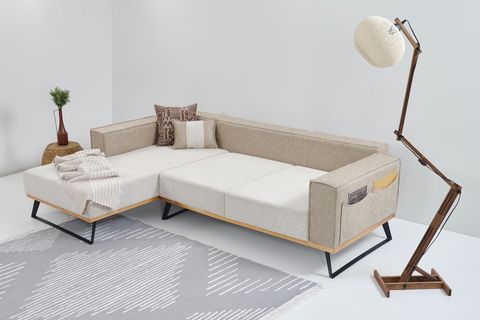 LOFT KÖŞE KOLTUK, KREM, SOL KÖŞE