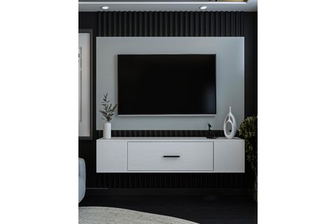 KODAKSCT DUVARA MONTAJ TV SEHPASI, BEYAZ BEYAZ