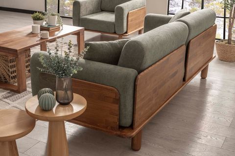 DİVA İSKANDİNAV ÜÇLÜ CEVİZ AYAK, YEŞİL