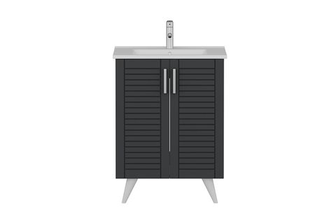 VERA BANYO DOLABI ALT 65CM AY2K ETJ BEYAZ ANTRASİT